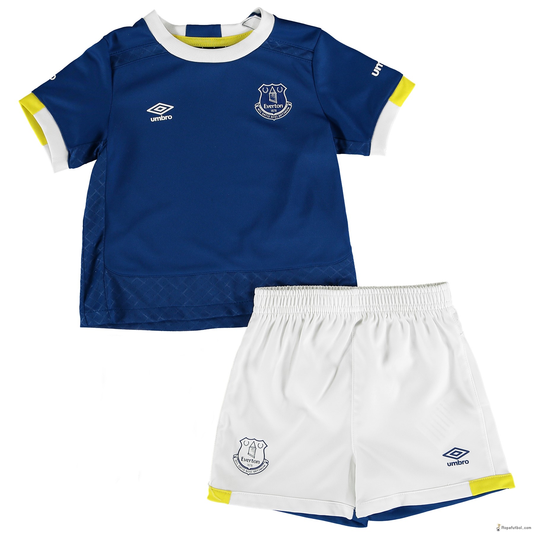 Camiseta Everton Replica Primera Ropa Niños 2016/17 Azul